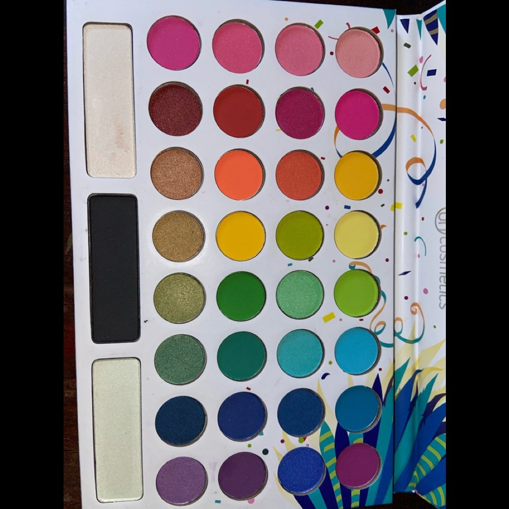 BH cosmetics Take me back to Brazil pallet